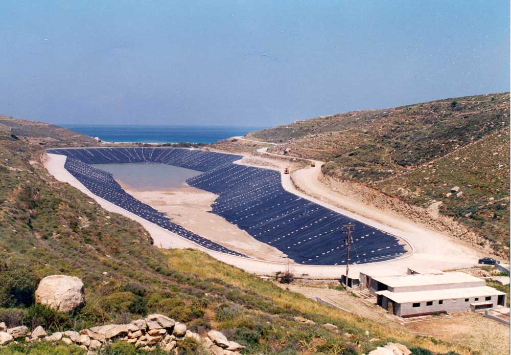 “EGARES” RESERVOIR, NAXOS ISLAND, GREECE