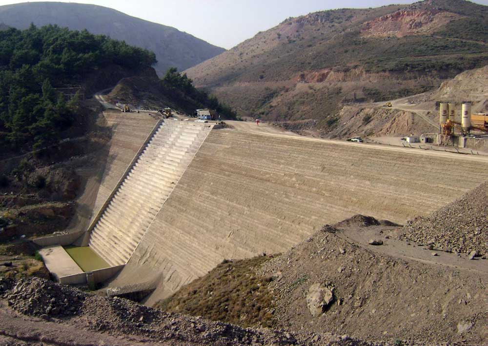 “KORIS GEFIRI” DAM, CHIOS ISLAND, GREECE