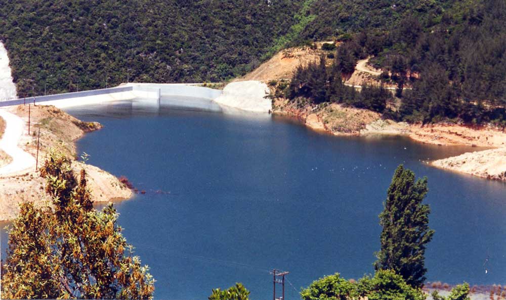 “PANAGIOTIKO” DAM IN MAGNISIA MUNICIPALITY, THESSALY, GREECE