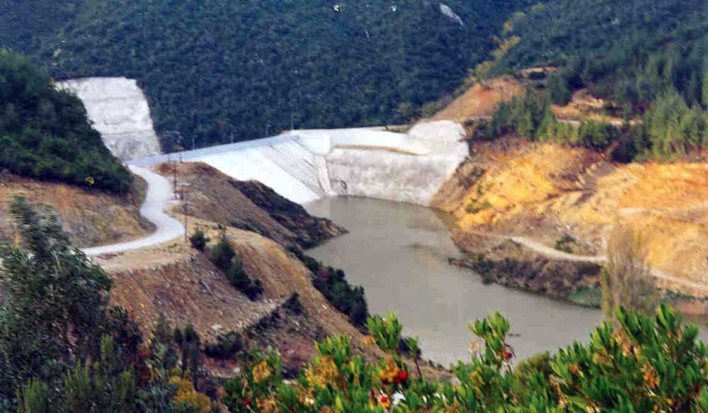 “PANAGIOTIKO” DAM IN MAGNISIA MUNICIPALITY, THESSALY, GREECE