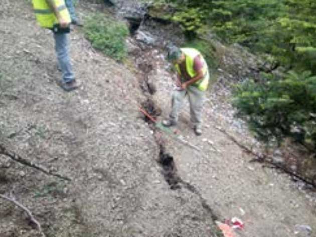 “Gavrovo” Windfarm Access Roads Landslide, Aetoloakarnania, Greece