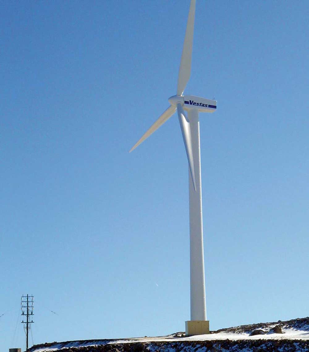 WIND FARM AT “VOSKERO” AREA, HERAKLIO PREFECTURE, CRETE ISLAND, GREECE