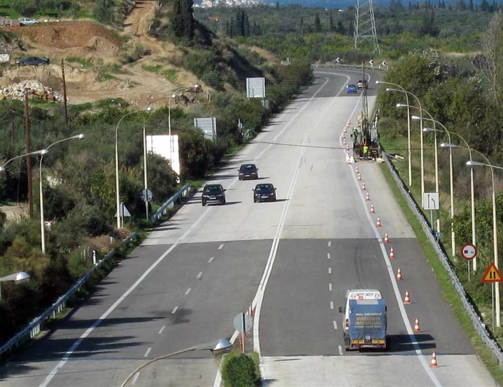 Kiato – Derveni Highway, Peloponnese, Greece