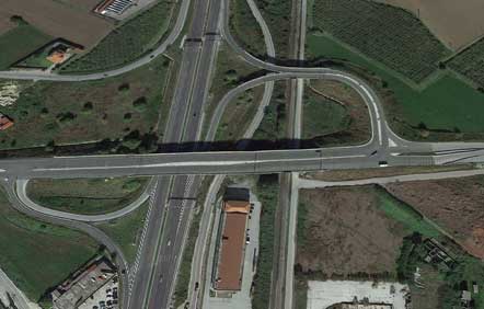 ATHENS - SALONICA HIGHWAY SOUTH KATERINI BRIDGE / INTERCHANGE, GREECE