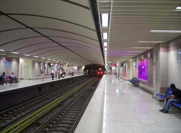 PANORMOU STATION - ATHENS METRO, GREECE